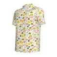 thumbnail image 4 of Wukai Medical Icons Men’s Polo Shirts,Quick-Dry Athletic Shirt,Classic Fit Shirts-Medium, 4 of 8