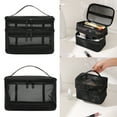 thumbnail image 2 of Toiletry Case Waterproof Pouch Large Capacity Nylon Makeup Case Organizer Bag, 2 of 8