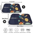 thumbnail image 3 of Balery Space Windshield Sun Shade, Car Front Window Sunshade Cover ,Automotive Interior Portected Blocks Uv Rays For Car Pickup Truck Suv Accessories- Medium, 3 of 7