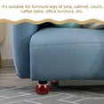 thumbnail image 3 of USHOBE Furniture Legs Wood 4Pcs 3.1x3.1in, 3 of 8