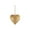 B #2, variant on Aged Brass Metal Heart-Shaped Decorative Lantern with LED Lights & Hanging Rope | Christmas Wedding Party Festival Holiday Outdoor Indoor Decor