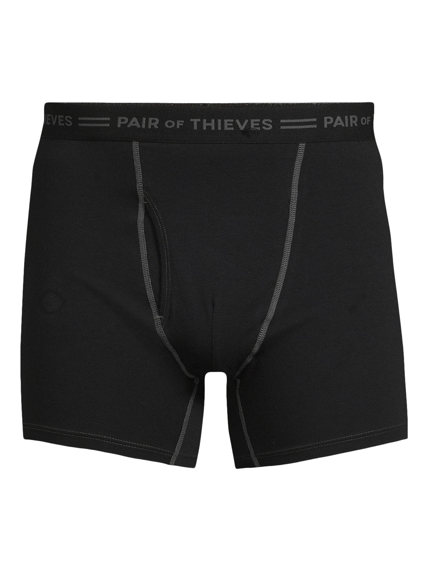 Pair of Thieves Men's 4-Way Cotton Stretch Boxer Briefs, 3-Pack