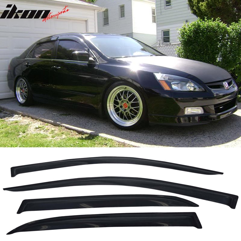03 Honda Accord >> Compatible With 03 07 Honda Accord Sedan Acrylic Window Visors 4pc Set Walmart Com 03 Honda Accord >> Compatible With 03 07 Honda Accord Sedan Acrylic Window Visors 4pc Set Walmart Com