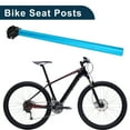 thumbnail image 3 of Publicaciones de asiento de bicicleta Unique Bargains, poste de sillín de bicicleta con ángulo ajustable, tubo de asiento azul 1 Pc 27.2x450mm de aleación de aluminio, 3 of 7