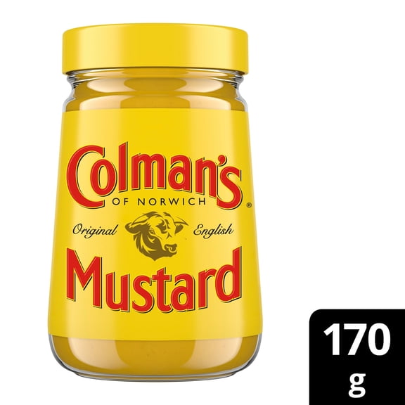 Colman's Original English Mustard Jar 170G, Imported from Britain