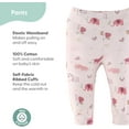 thumbnail image 2 of The Peanutshell Baby Girl Pants, 5-Pack, Rainbow Safari, 2 of 6
