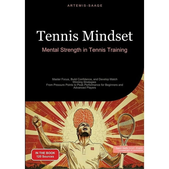 Tennis Mindset: Mental Strength in Tennis Training: Master Focus, Build Confidence, and Develop Match-Winning Strategies, (Paperback)