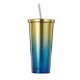 thumbnail image 5 of Taza de 500 ml BLESIY Tumbler con paja Oro, 5 of 5
