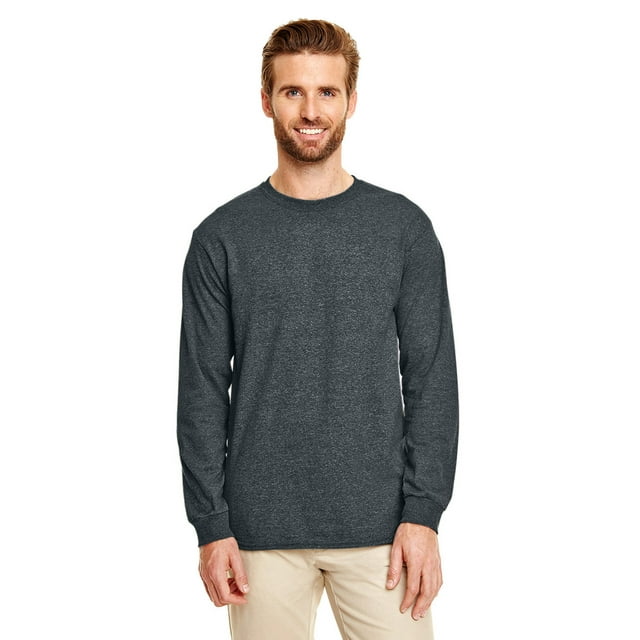 Gildan Adult 5.5 oz., 50/50 Long-Sleeve T-Shirt - G840