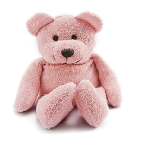 Thermal-Aid Zoo — Bella The Pink Bear — Kids Hot and Cold Pain Relief Heating Pad Microwavable Stuffed Animal and Cooling Pad — Easy Wash, Natural Sleep Aid — Pregnancy Must-Haves for Baby