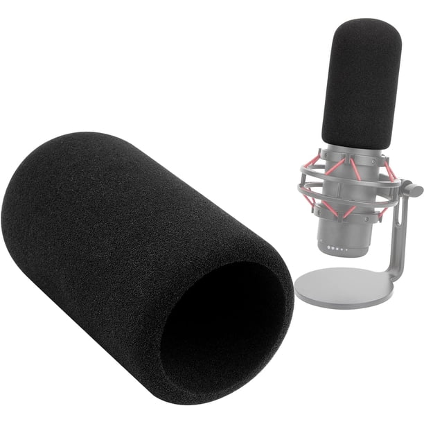 Soporte de micrófono con brazo articulado QuadCast, soporte de brazo de tijera con brazo de suspensión ajustable para HyperX QuadCast, QuadCast S - Micrófono de condensador USB RGB de SUNMON