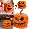 thumbnail image 2 of Pumpkin Candy Bowl For Halloween With Head Design For Table And 18x18x14cm, 2 of 9