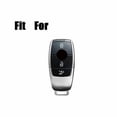 thumbnail image 2 of Car Key Fob Cover Case Protector Suede Leather Car Key Fob Case Cover For Mercedes Benz A B C E S G GLA GLB GLC, 2 of 6