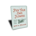 thumbnail image 3 of Flower Picking Novelty Sign, Metal Wall Decor - 10x14 inches, 3 of 4