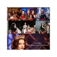 thumbnail image 4 of Concurso barroco Reina Boda nupcial Fiesta de graduación Tiara Corona Acceso al cabello, 4 of 4