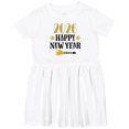 thumbnail image 3 of Inktastic 2026 Happy New Year Girls Toddler Dress, 3 of 5