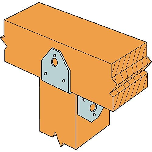 Simpson Strong Tie DSUV32 4X4 Zmax Post Cap Base, 1 Each