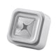 thumbnail image 2 of Toallero sin perforaciones Perchero Cocina Baño Pegamento impermeable Toalla adhesiva Tapón de almacenamiento, Blanco transparente Kearding  HA3212-01B*2, 2 of 6