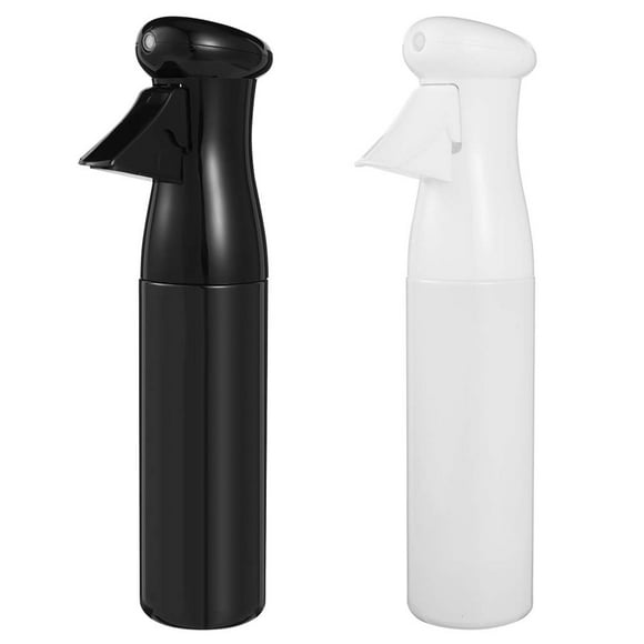 Tdauke 2 Pcs Hair Spray Bottle, 300ml Salon Hairdressing Sprayer Continuous Water Mister Empty Spray Bottle Fine Mist Spray Bottle for Plants, Cleaning, Hair Styling