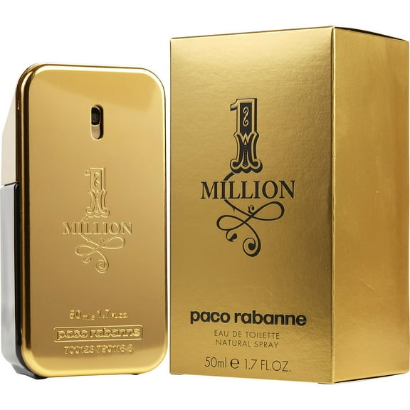 Men Edt Spray 1.7 oz by Paco Rabanne 1 Million