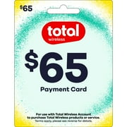 Total Wireless $65 Payment Card Direct Top Up