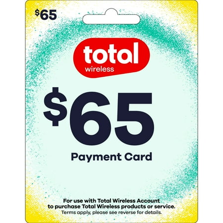 Total Wireless $65 Payment Card Direct Top Up