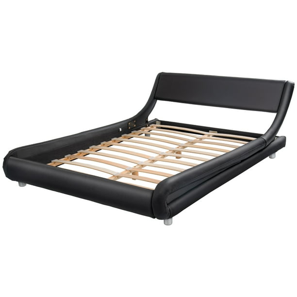 Tbest Iron Frame Bed Pu Soft Pack 2 Boxes Sub Package Com Tbest Iron Frame Bed Pu Soft Pack, King Size Slatted Bed Bases Only