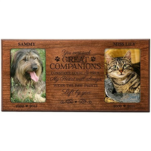 Personalized Pet dog cat Memorial Gift Sympathy Photo