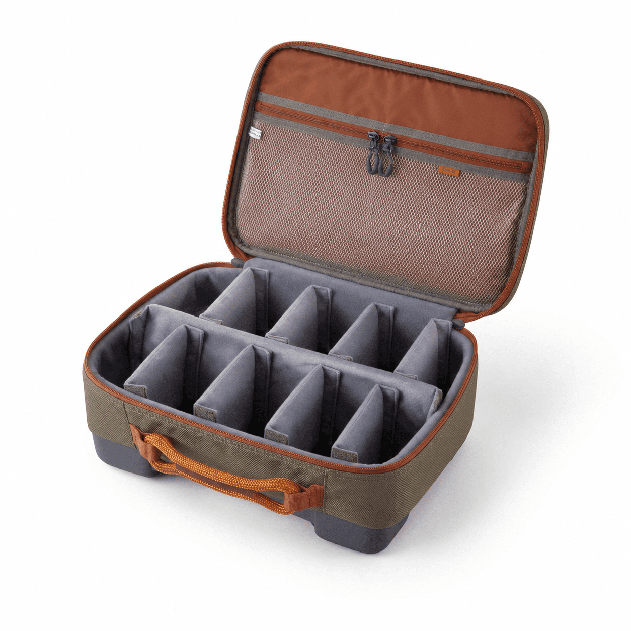 Fly Fishing Reel Storage Case Holds 10 Reels 420D Nylon Fabric
