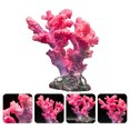 thumbnail image 2 of EeaseMX 1 adorno de resina para pecera, diseño de micropaisaje, color rosa, 2 of 7