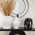 thumbnail image 4 of Kneeling Figure Sculpture for Home and Bathroom Decor - Modern Resin Statue for Living Room, Office or Shelf Styling Display - Polyresin Art Ornament for Coffee Table Accent - 16?, Black, 4 of 16
