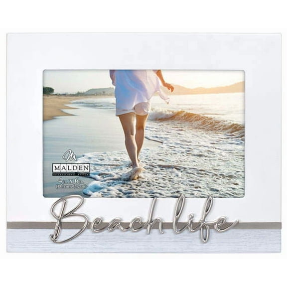 Malden 4x6 Beach Life Metal Frame