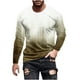 thumbnail image 2 of Blusas y camisas de manga larga con cuello redondo para hombre, blusa informal con estampado de cuello redondo y manga larga para hombre, 2 of 5