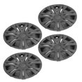 thumbnail image 1 of Protector De Llanta De Ruedas, Tapa Del Cubo De La Rueda De 13 Pulgadas 4pcs Negro Mate De Uso Negro Duradero Para La, 1 of 7
