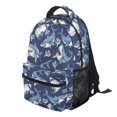 thumbnail image 2 of Jeiento Kids Backpack for School, Water-Resistant Cartoon Shark 16 Inch School Bag for Elementary Boys Girls Casual Daypack for Travel Hiking, 2 of 7