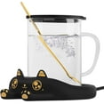 thumbnail image 1 of Coffee Mug Warmer & Mug Set, Cute Coffee Cup Warmer for Desk Home Office Use,Electric Beverage Warmer with 3 Temp Settings, Smart Coffee Warmer Plate for Tea Water Milk Cocoa Auto Shut Off, 1 of 12