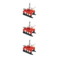 thumbnail image 1 of Bewildely 3D 1/400 DIY Semi Submersible Oil Platform Creative Model Gift Drilling Type1 NO1, 1 of 1