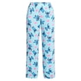 thumbnail image 6 of Disney Stitch Women's Hacci Knit Wide Leg Sleep Pants, Sizes XS-3X, 6 of 6