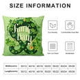 thumbnail image 5 of HENGT  Pillow Covers St. Patrick's Day Clover Truck Pillowcases Cushion Case Farmhouse Pillow Covers Valentines Pillow Covers Pillow Covers for Sofa Couch Spring Holiday Home Decor, 5 of 5