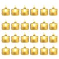 thumbnail image 1 of Flameless Candle 24pcs Led Electronic Candle Safe Realistic Flameless Battery-powered Candle Light for Home Festival, 1 of 5