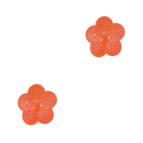 Removedor de hojas Injueey Goma Naranja 2piezas
