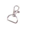 thumbnail image 1 of Advancent 25 uds., broche de langosta con anilla en D, Clip de mosquetón de Metal, gatillo giratorio, hebilla de perro, llavero, ganchos, anillo de Tela de costura y artesanía Advancent HA1657-00, 1 of 6