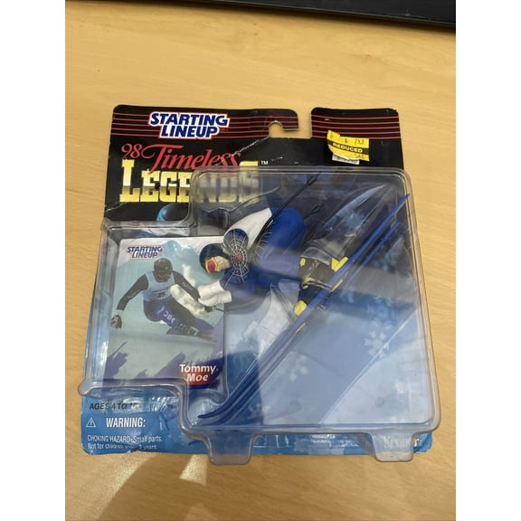 1998 SLU Starting Lineup Timeless Legends Tommy Moe Action Figure
