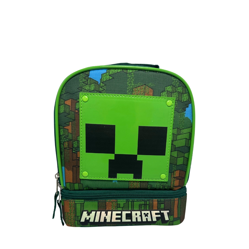 Minecraft Creeper Dual Compartment Lunch Kit photo 1