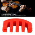 thumbnail image 3 of Accessoire pour Instruments de Musique Compacts en Caoutchouc pour Violon, Réduit l'Impact du Jeu, Convient aux Violons 4/4 3/4 1/2 1/4, 3 of 8