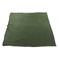 thumbnail image 3 of Saco de dormir de forro polar, portátil, para viajes, cálido, para adultos, para acampar al aire libre, senderismo, escalada, color verde oscuro., 3 of 14
