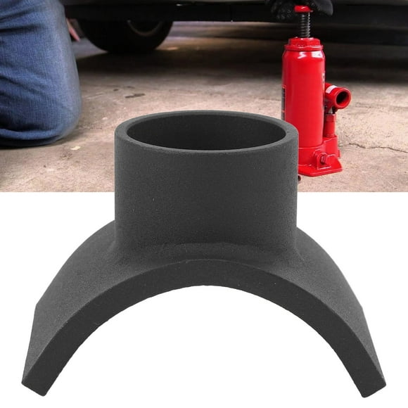 Bottle Jack Adapter Saddle, Safe Support Hydraulic Jack Saddle Adapter High Strength Rugged for 4in Tube