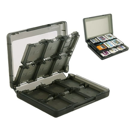 Nintendo Dsl Lite Replacement - EEEKit 24 in 1 Game Card Case Holder Cartridge Box for Nintendo NEW 3DS, 3DS, DSi/DSi XL, DSi LL, DS, DS Lite/3Ds