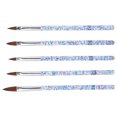 thumbnail image 3 of Nail Art Tools, 5pcs Multifunction Nail Art Kit Bristle Aggregation  Environmental Protection  For Household For Nail Salon, 3 of 8
