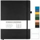 thumbnail image 1 of Cuaderno cuaderno rayado MALEDEN A4, 192 páginas, tapa dura, negro, 1 of 6